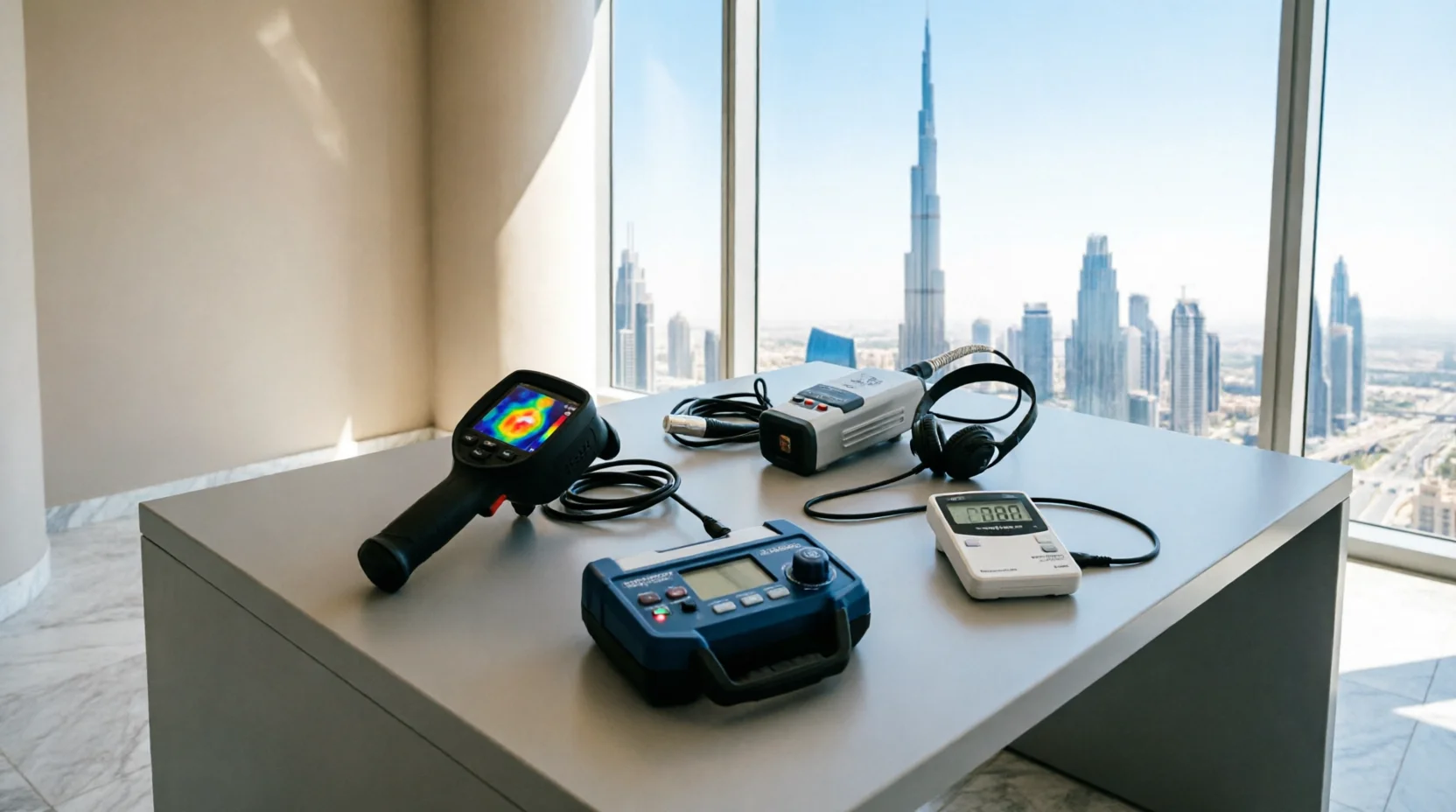 أجهزة كشف تسربات المياه الإمارات