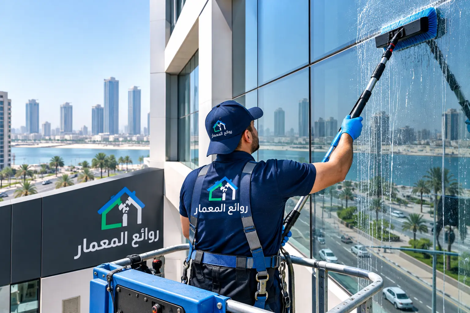 تنظيف واجهات في عجمان