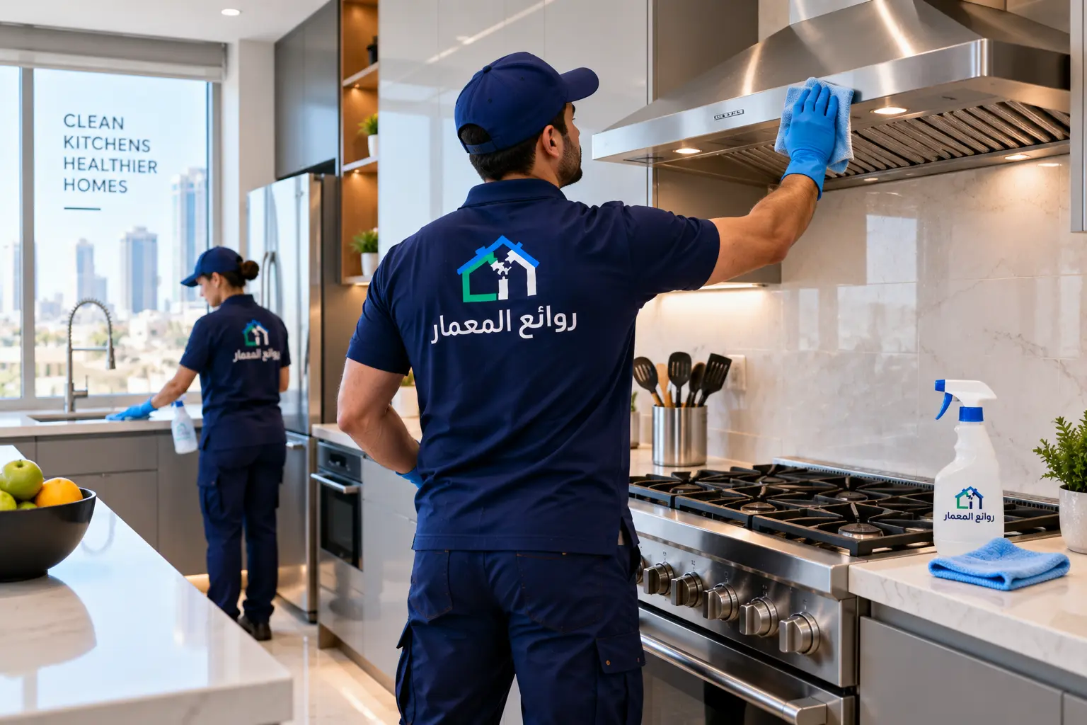 شركة تنظيف مطابخ في عجمان
